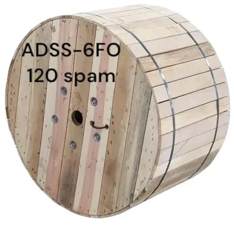FYTEC PREMIUM ADSS HDPE CABLE 6CORES SPAN 120M ROLLO 4KM G652D