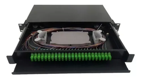 ODF 24 CORES con SC/APC PIGTAIL & Adaptor