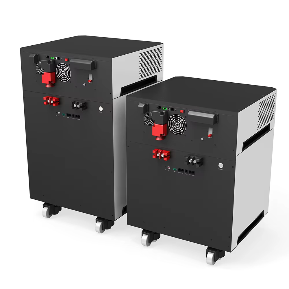 Vista adicional de ESS MUST / HBP33-6048 TLV / 6KW 120+120VAC 51.2VDC MPPT 80A  51.2V 200AH  10240WH  LiFePO4