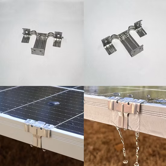 CLIP DRENAJE DE AGUA PANEL SOLAR 30mm