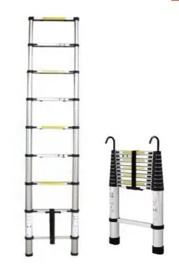 ESCALERA RETRACTIL DE ALUMINIO 17 PELDAÑOS