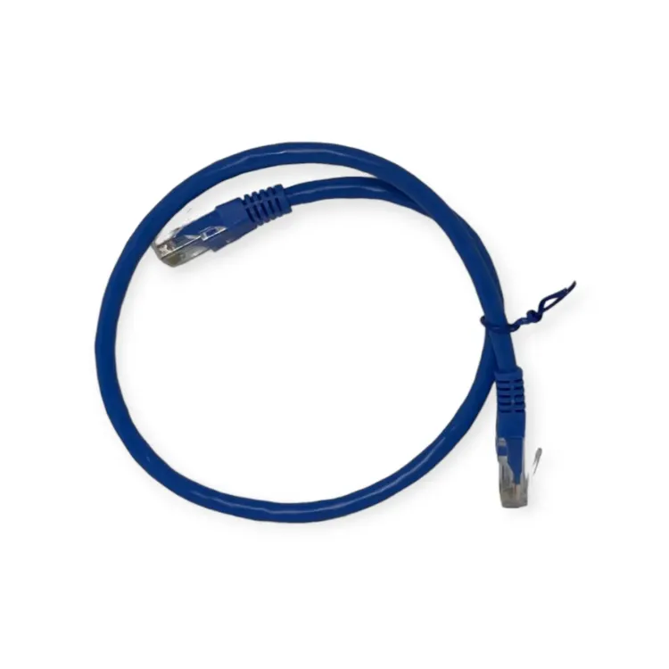 PATCH CORD UTP CAT6 0.5m Azul