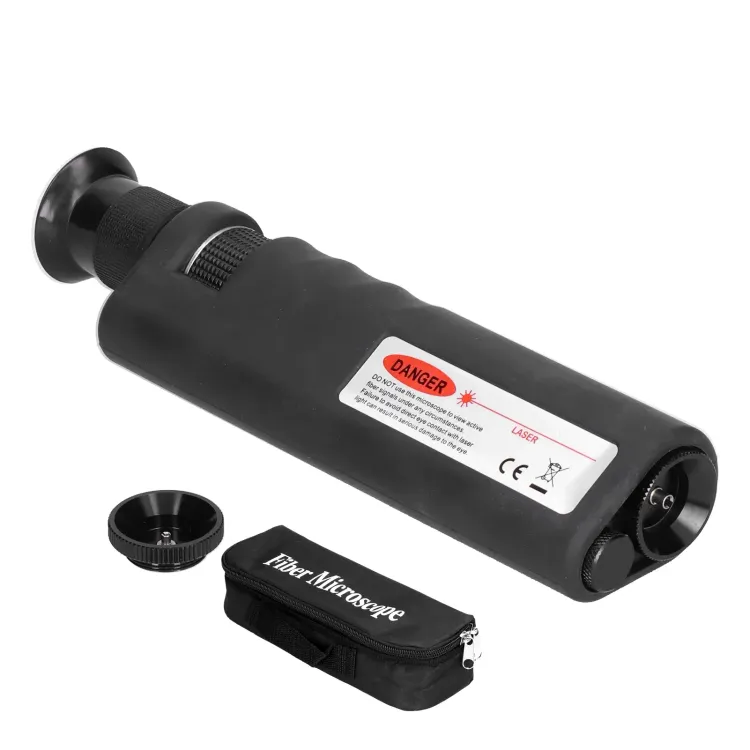 MICROSCOPIO MANUAL ANALOGO 400X PARA SC,LC,FC