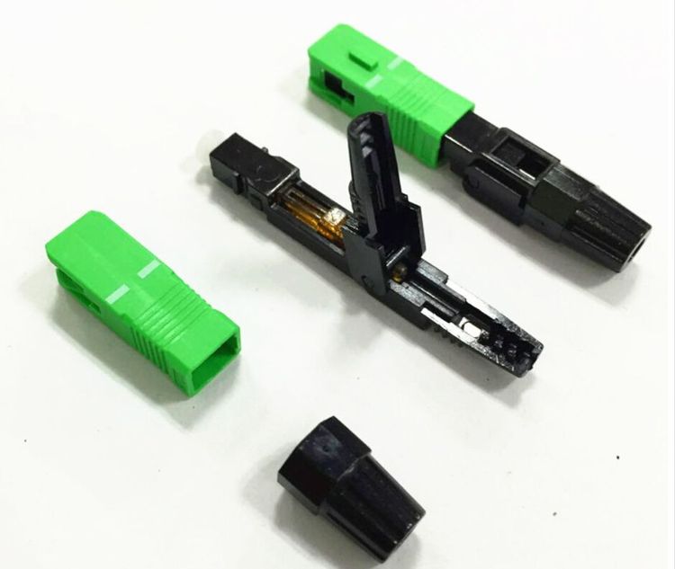 Vista adicional de SC/APC fast connector - VERDE (LAGARTO)