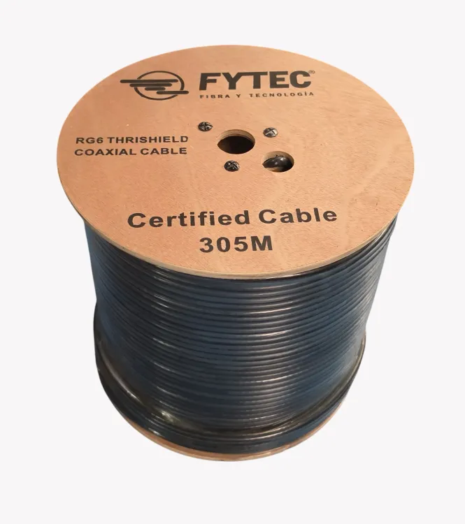 Vista adicional de FYTEC CABLE COAXIAL  90% MALLA  305M RG6