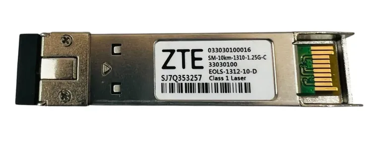 SFP ZTE 1.25G SFP 10KM DUPLEX LC (UNIDAD)
