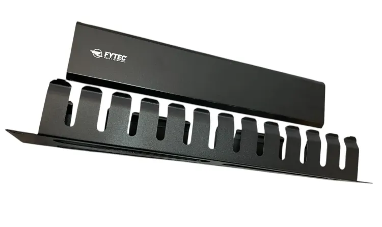 Vista adicional de ORGANIZADOR HORIZONTAL 2U / 483*65*2U  / SWMCABLEDUCT2U / 24 RANURAS