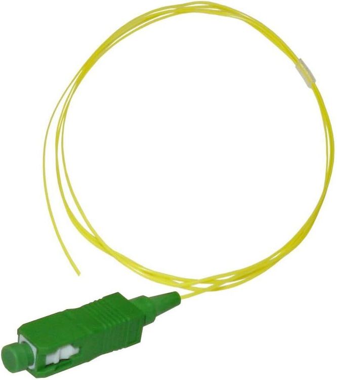 PigtaIl SC/APC G657 0.9mm SX SM 1.5 METROS CHAQUETA BLANCA