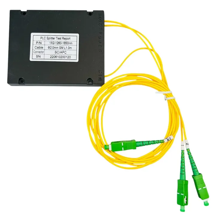 ABS BOX SPLITTER FBT  1*2 SC APC