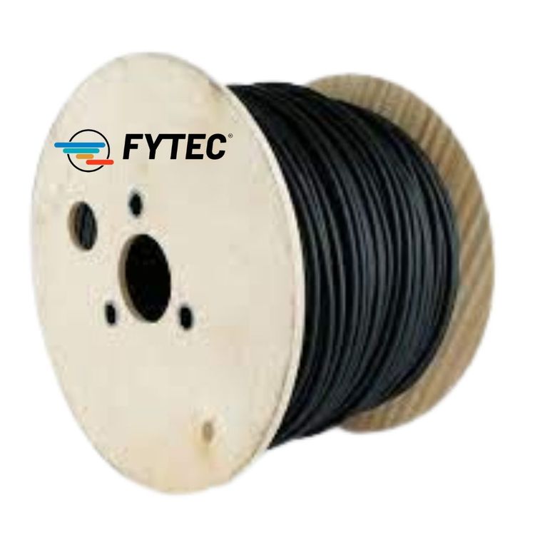 FYTEC PREMIUM DROP CABLE 6CORES ROLLO 2KM G657A2 - 3GALVANIZADOS EXTERIOR LSZH