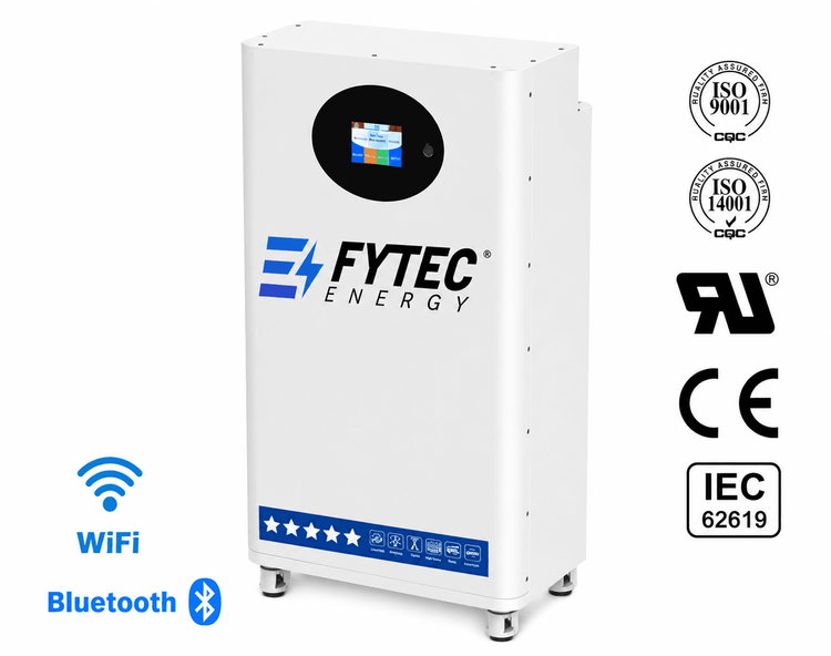 FYTEC - LPUS48V314H / BATERIA DE LITIO FERROFOSFATO LIFEPO4 / 51.2V (48V) 314AH / 16076WH + BLUETOOTH