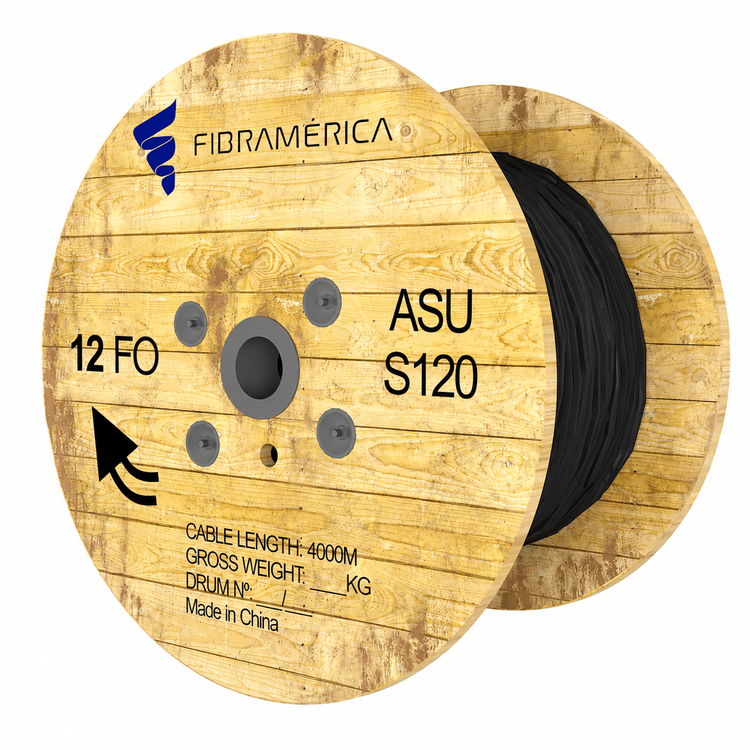 FIBRAMERICA - ASU 12 CORES / 120 SPAN / 5km/Rollo / 7.2mm