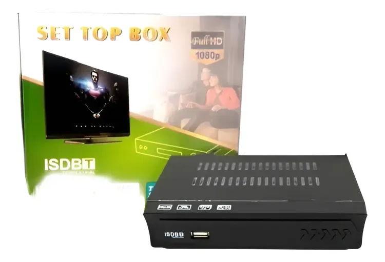 SINTONIZADOR ISDB-T TV / SALIDA HDMI, RCA, COAXIAL / REPRODUCTOR MULTIMEDIA USB