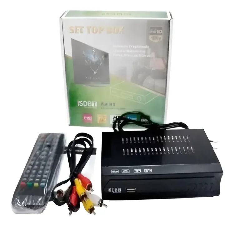 Vista adicional de SINTONIZADOR ISDB-T TV / SALIDA HDMI, RCA, COAXIAL / REPRODUCTOR MULTIMEDIA USB