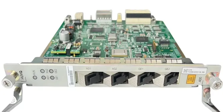 TARJETA DE UPLINK HUVQ -- 2 10GE Port, 2 GE Port -- PARA  ZTE C300 OLT