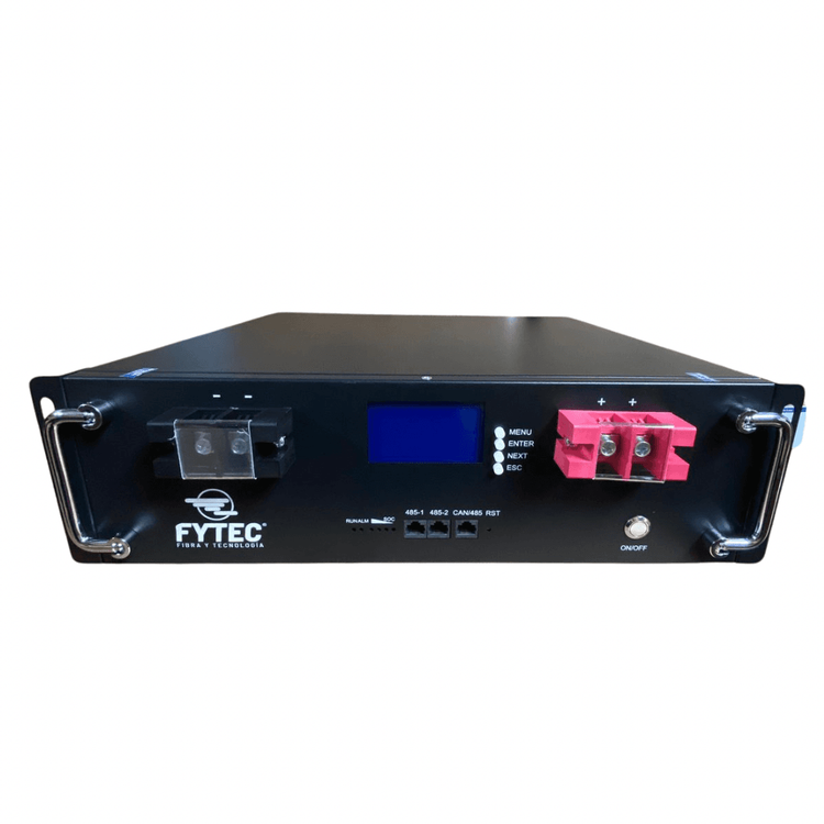 FYTEC - BATERIA RACK LITIO LiFePO4 LPR- 48V 100AH (5120wh)