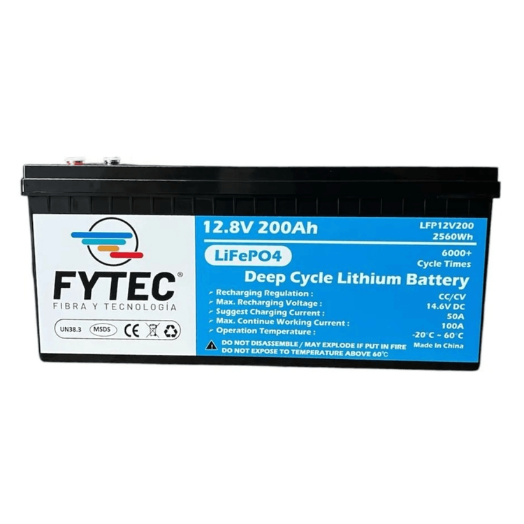 FYTEC - BATERIA LITIO LiFePO4 LFP-12V 200AH