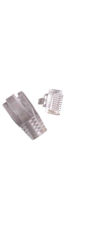 Vista adicional de CAT6-CONECTOR (PATH THROUGH) + CAPUCHON /  Paquete x100