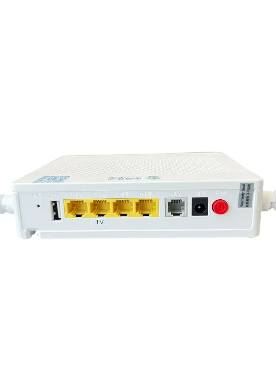 Vista adicional de ONT ZTE F673AV9 CHINA MOBILE GPON 4GE+24G/5G dual Banda Wifi +1pot+usb, 5dbi V9