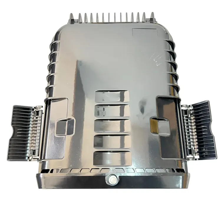 NAP 16 CUADRADA  PUERTA VERTICAL CON PUERTO REDONDO   - VACIA