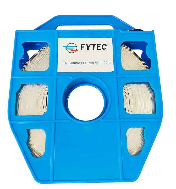 FLEJE-3/4 - 201 - 19mm*0.7mm / 45metros - CON PORTA FLEJE