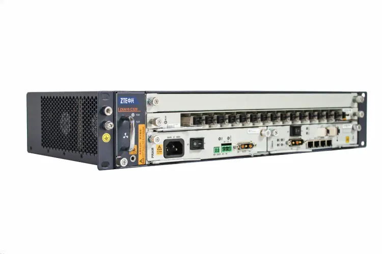 Vista adicional de OLT ZTE  C320 10Ge  / SMXA*1 + PRAM*1 + AC POWER