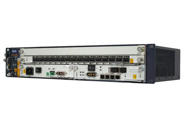 Vista adicional de OLT ZTE  C320 10Ge  / SMXA*1 + PRAM*1 + AC POWER