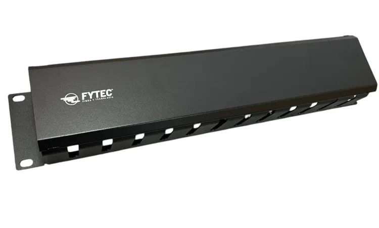 ORGANIZADOR HORIZONTAL 2U / 483*65*2U  / SWMCABLEDUCT2U / 24 RANURAS