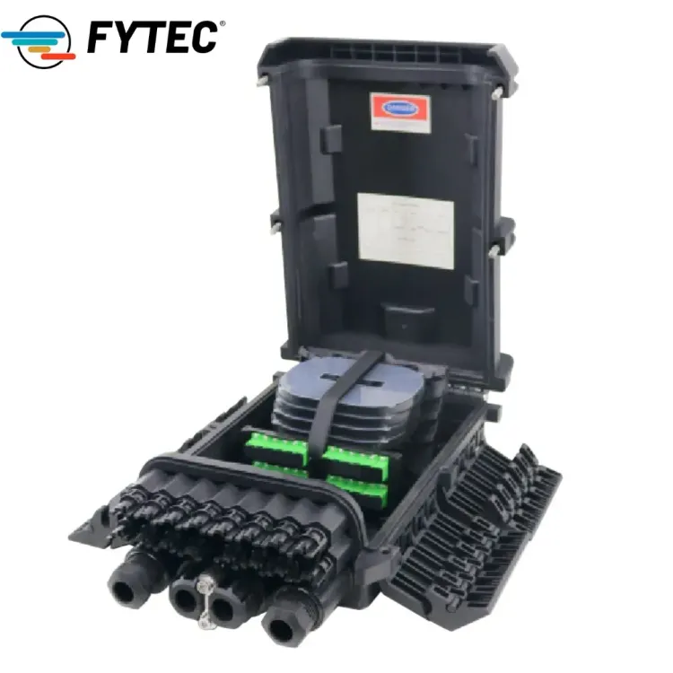 Vista adicional de NAP Mirco PLC --IP68 16 con SC/APC adapter and 1x8 SC/APC