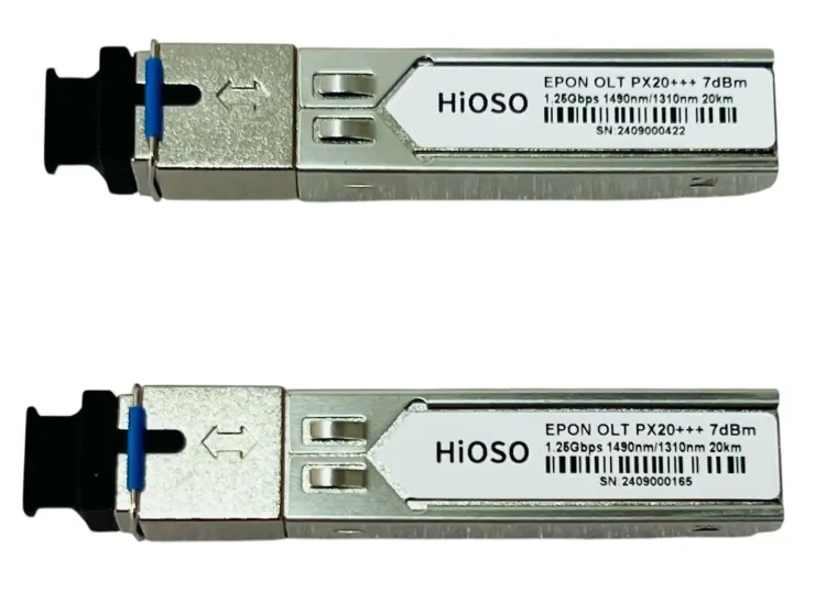 Vista adicional de HIOSO HA7302CST  - OLT 2PUERTOS EPON + 2SFP PX20+++