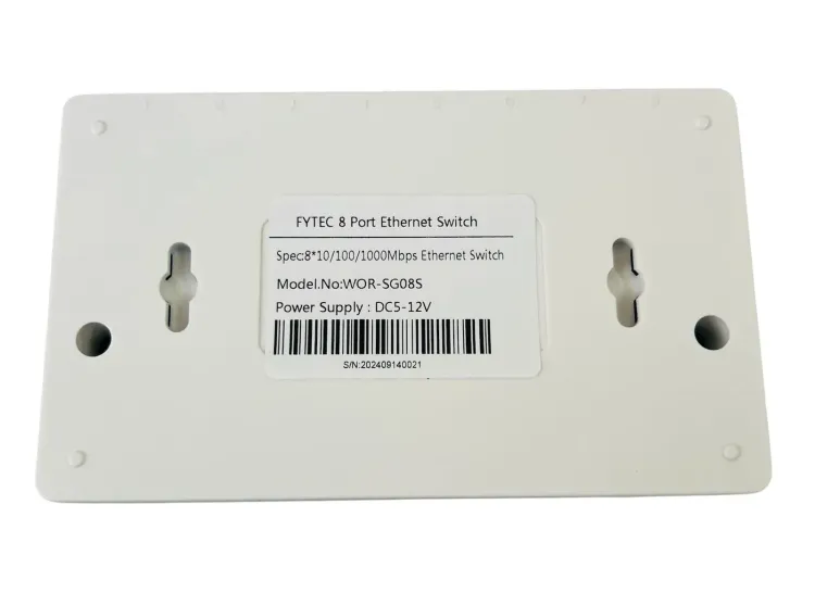 Vista adicional de FYTEC - SW Gigabits 8 ports 10/100/1000Mbps Switch Ethernet