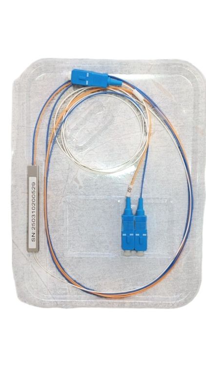 Mirco PLC Splitter 1x2 SC UPC G657 0,9mm -1mts