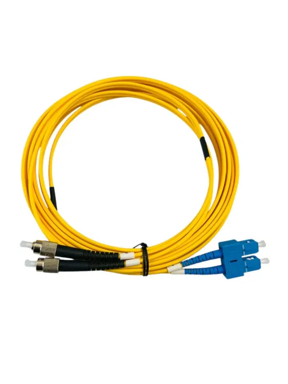 PATCHCORD Duplex G657A2 SC/UPC- FC/UPC 3mm 5 MTS LSZH