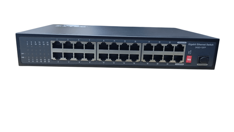 Vista adicional de FYTEC - SW Gigabits 24 ports + 1 SFP 10/100/1000Mbps  Switch Ethernet Rackeable