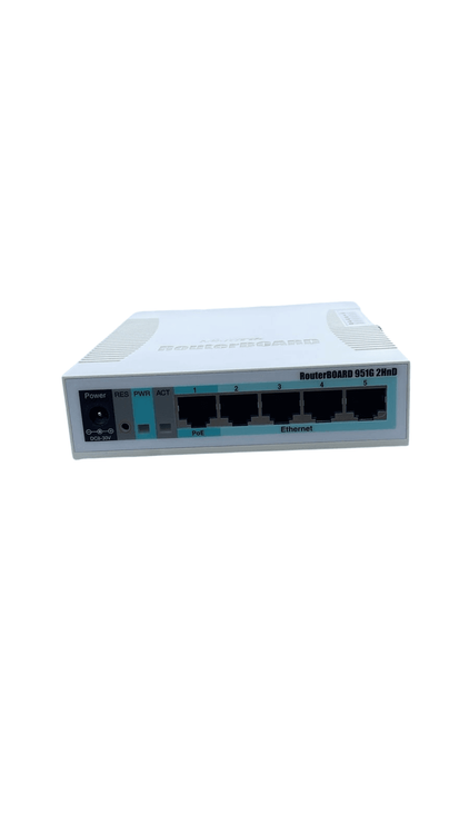 MikroTik RB951G-2HnD | PUERTOS GIGA