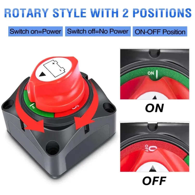 Vista adicional de SELECTOR SWITCH AC 1P 275A ON/OFF