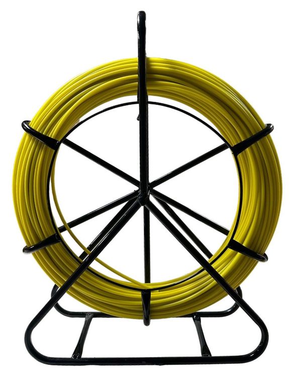 SONDA PASACABLES, FRP -  Diámetro 6mm , Longitud 80 metros Carrete Reforzado con ruedas