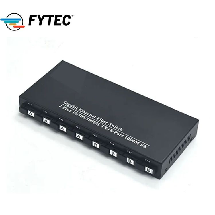 FYTEC - SWITCH  FIBRA OPTICA 8 Port GIGA SC  +  ETH  2*GIGA