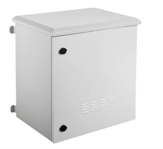 RACK GABINETE EXTERIOR 600*455*510mm - 9U - INC SISTEMA DE VENTILACIÓN + PINTURA ELECTROESTÁTICA