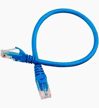 FYTEC Patch Cord UTP CAT6-30CM COLOR AZUL
