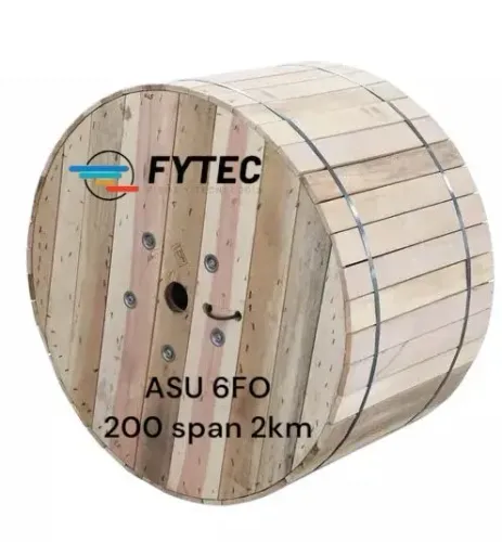 FYTEC PREMIUM ASU CABLE 6CORES SPAN 200M ROLLO 2KM G652D – HDPE 8.6MM