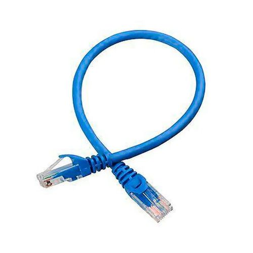 Patch Cord UTP CAT6A-0.3M AZUL