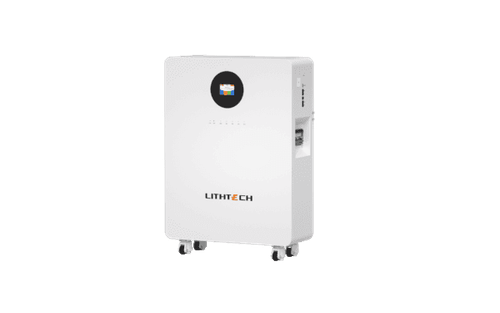 LITHTECH - TR8000WX / BATERIA DE LITIO FERROFOSFATO LIFEPO4 GRADO A / 51.2V (48V) 280AH / 14336WH + BLUETOOTH