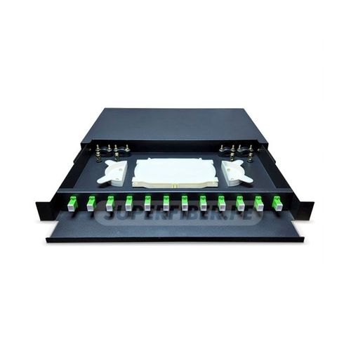 Vista adicional de ODF 12 CORES CON SC/APC PIGTAIL Y adaptadores