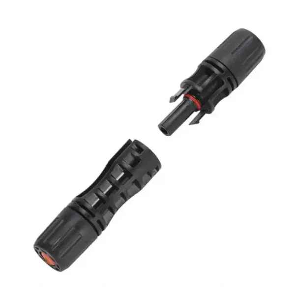 CONECTOR MC4 DE 1500V ALTA CALIDAD MACHO+HEMBRA 1 PAR