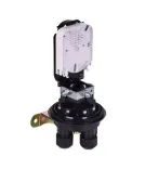 Vista adicional de FOSC - MINI MANGA DOMO 24-48 cores, 4x12 bandejas, 4 SALIDAS| MECANICA | 295(H)×190(D)mm