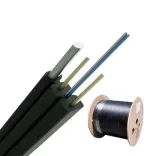 FYTEC PREMIUM DROP CABLE 2CORES ROLLO 2KM G657A2 - 1GALVANIZADO + 2 FRP EXTERIOR LSZH 5X2MM