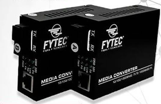 FYTEC - CONVERTIDOR DE MEDIOS WDM A-B + RJ45 20KM 10/100/1000M GIGA - 1 HILO - VOLTAJE DE 5 A 12V (PAR)